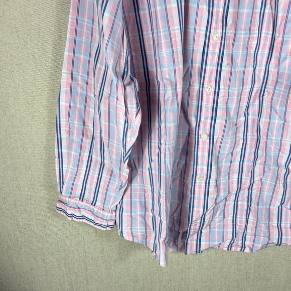 Vineyard Vines > Pink and Blue Classic Fit Tucker Shirt 2XB - Picture 4 of 6